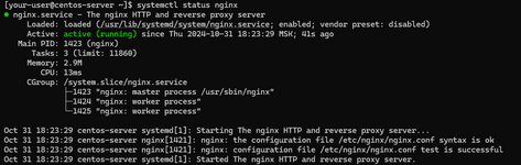 Как установить LEMP на CentOS Stream 9